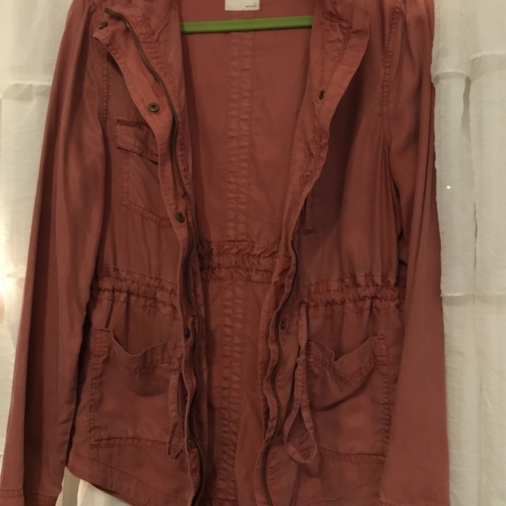 SO brand, Soft Utility Distressed Jacket, Size Large - Picture 3 of 3